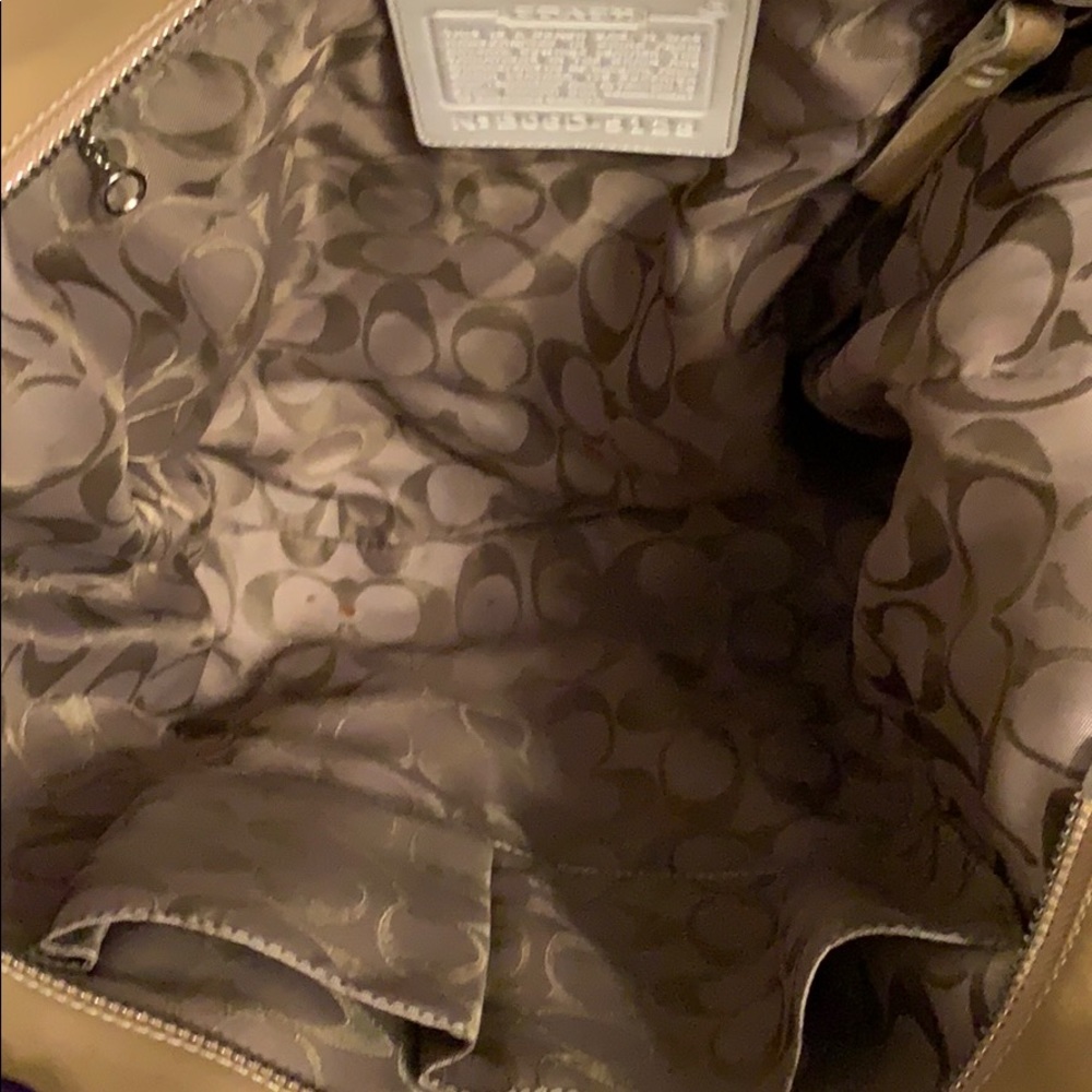 Coach Leather Shoulder Bag - Picture 8 of 8